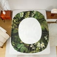 thumbnail image 5 of Manfei Female Men Floral Tree Leaves 4 Pieces Queen Sheet Sets,Vintage Aesthetics Ultra Soft Flat Sheet,Botanical Plants Queen Fitted Sheet,Ultra Soft Home Decor, 5 of 7