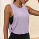 thumbnail image 2 of Blusa para mujer,Camiseta de tirantes con lentejuelas para mujer, informal, sin mangas, cuello redondo, para yoga, tejido ligero y suave, para uso diario, sopatenor, 2 of 9
