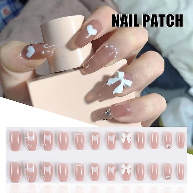 Parche de uñas portátil HUOGUO, extraíble, moderno para mujer