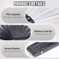 thumbnail image 4 of Ventilador Hand Boots on The Ground Fan 2025 holográfico plateado, 4 of 7