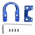 thumbnail image 3 of Archery D Ring, Compact Archery Metal D Ring Aluminum Alloy Strong Performance  For Archery Targeting Silver,Blue,Red,Gold,Black, 3 of 8
