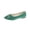 Green, variant on SuTry Women's Pointed Toe Flats Slip On Comfortable Metal Buckle Decor Low Cut Casual Walking Office Daily Travel Versatile Shoes(36)