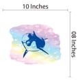 thumbnail image 4 of Animal Wall Decals for Care Taker Daycare - Human Friendly Sea Animal Dolphins DIY & Creativity Boy Girl Bedroom Wall Sticker - Size: 10 In x 8 In, 4 of 5