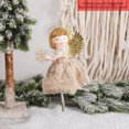 thumbnail image 3 of Feliz Navidad 2024 Decoraciones de muñecas de niña ángel moradas 2023 Colgante de árbol de Navidad decorado para Navidad Hogar Noel Natal, 3 of 5