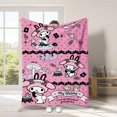 thumbnail image 1 of 3D Printing, Cartoon Soft Double Flannel Blanket, Super Soft Blanket, Suitable For Living Room, Sofa, 1 of 3
