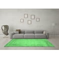 thumbnail image 3 of Ahgly Company Indoor Rectangle Abstract Emerald Green Contemporary Area Rugs, 8' x 10', 3 of 4