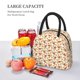 thumbnail image 5 of Fotbe Gnomes Autumn Bolsa de Almuerzo con Estampado, Lonchera Aislada, Contenedor de Comida Reutilizable Tipo Cooler a Prueba de Fugas, 5 of 6