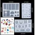 thumbnail image 2 of 83-Piece Silicone Resin Casting Starter Kit – DIY Epoxy Mold Set for Jewelry Making, Crafts & Art Projects for Beginners and Hobbyists TIKA, 2 of 8