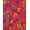 Red, Pattern 5, variant on ODIKA 8'x10' Machine Washable Non-Slip Area Rug, Educational Maze with Letter Trail and Animal Friends High Traffic Rug, Gold, 690171