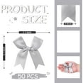 thumbnail image 3 of RUseeN Gift Wrap Bows 3.1” Satin Ribbon Bows for Cake Treats Premade Hair Small Mini Bow for Crafts Gift Wrapping Balloons Party Decoration Sewing 50 PCS, 3 of 7