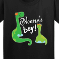 thumbnail image 4 of Inktastic Nonnas Boy Grandson Dinosaur Youth T-Shirt, 4 of 5