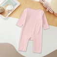 thumbnail image 2 of Plebaso Baby Infant Romper Fall Winter Long Sleeve Jumpsuit Outfits For Girls Boys Baby Fall Outdoor Clothing, 2 of 5