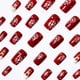 thumbnail image 4 of Puntas de uñas navideñas terminadas, uñas usables, uñas postizas navideñas, parches para uñas usables, pieza de uña, 4 of 5