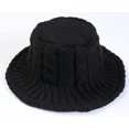 thumbnail image 2 of CoCopeaunt Women Slouchy Chunky Beanie Pompom Skull Bucket Hat Knit Warm Soft Trendy Fisherman Hat, 2 of 6