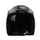 thumbnail image 1 of Casco Negro Brillante De La Motocicleta De La Motocicleta De La Cara Abierta Del ABS 3/4 Con La Yotijar Casco de motocicleta, 1 of 10