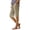 1BER# Khaki, variant on Bermuda Shorts For Women Linen Shorts Knee Length Elastic Waist Long Shorts Casual Summer Shorts Petite Capri Pants Dressy Beach Comfy Pull On Shorts With Pockets Army Green L