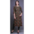 thumbnail image 4 of Bimba Tunique Droite à Manches 3/4 Kurta Imprimée Tenue d'Été pour Femmes, 4 of 6