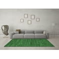 thumbnail image 3 of Ahgly Company Indoor Rectangle Abstract Emerald Green Modern Area Rugs, 5' x 7', 3 of 4