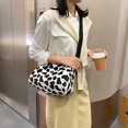 thumbnail image 3 of Bolsa Bolso de hombro con estampado de animales, bolsos de mensajero de felpa con cilindro para mujer (estilo 3) Tmvgtek Para estrenar, 3 of 9