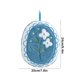 thumbnail image 4 of Xihbxyly Toalla de Mano Colgante, Diseño Floral, Poliéster Suave y Absorbente, Fácil de Limpiar y Mantener, Ideal para Cocina y Baño, Decoración Del Hogar, Incluye Cuerda para Colgar., 4 of 7