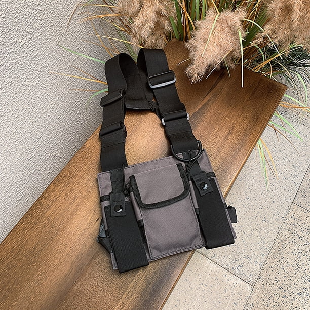 Bolsa De Pecho Molle Bolsas De Chaleco Casual Bolsa De Pecho Masculina Ajustable Ligero Con Cremallera Senderismo Viajes Ndcxsfigh Para Estrenar