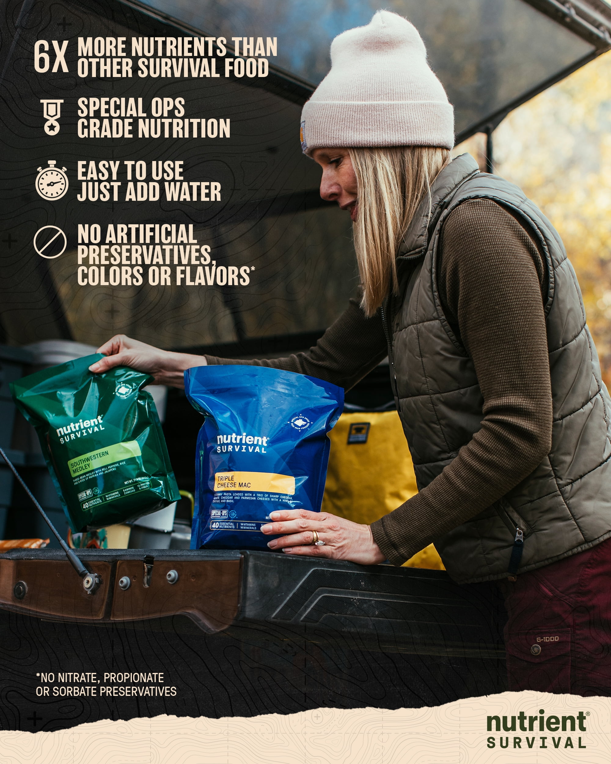 Nutrient Survival 14-Day Emergency Food Supply FREE 5 Gal Bucket