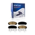 thumbnail image 3 of Detroit Axle - Brake Pads for Toyota Highlander Sienna Lexus RX350 RX450h, Front & Rear Ceramic Brake Pads Replacement, 3 of 7