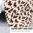 thumbnail image 4 of Brown Cow Blanket Lightweight Plush Fleece Fuzzy Cute Cow Print Blanket for Kids, Soft Cow Blankets and Throws Cow Decor for Home Couch Sofa Small Cow Bedding Baby Kids Boys Girls 40"×50", 4 of 6