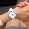 thumbnail image 1 of Reloj de mujer de 6 estilos para niñas, relojes para niños, correa blanca y negra, esfera de aleación de dibujos animados, reloj para niños, Montre Enfant, regalo de Navidad para niños Gao Jinjia LED, 1 of 2