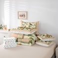 thumbnail image 6 of Feelyou Bird Flower Bedding Comforter Set 7pcs, Retro Chinese Style King Bedding Sets, 6 of 8