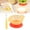 C, variant on Baby Feeding Set With Bowl And Spoon Soft Grip Silicone Suction Bowl And Easy Hold SpoonforInfants Toddlers First Foods Self Feeding Training In White Yellow Colors BPA Free Mealtime Essentials