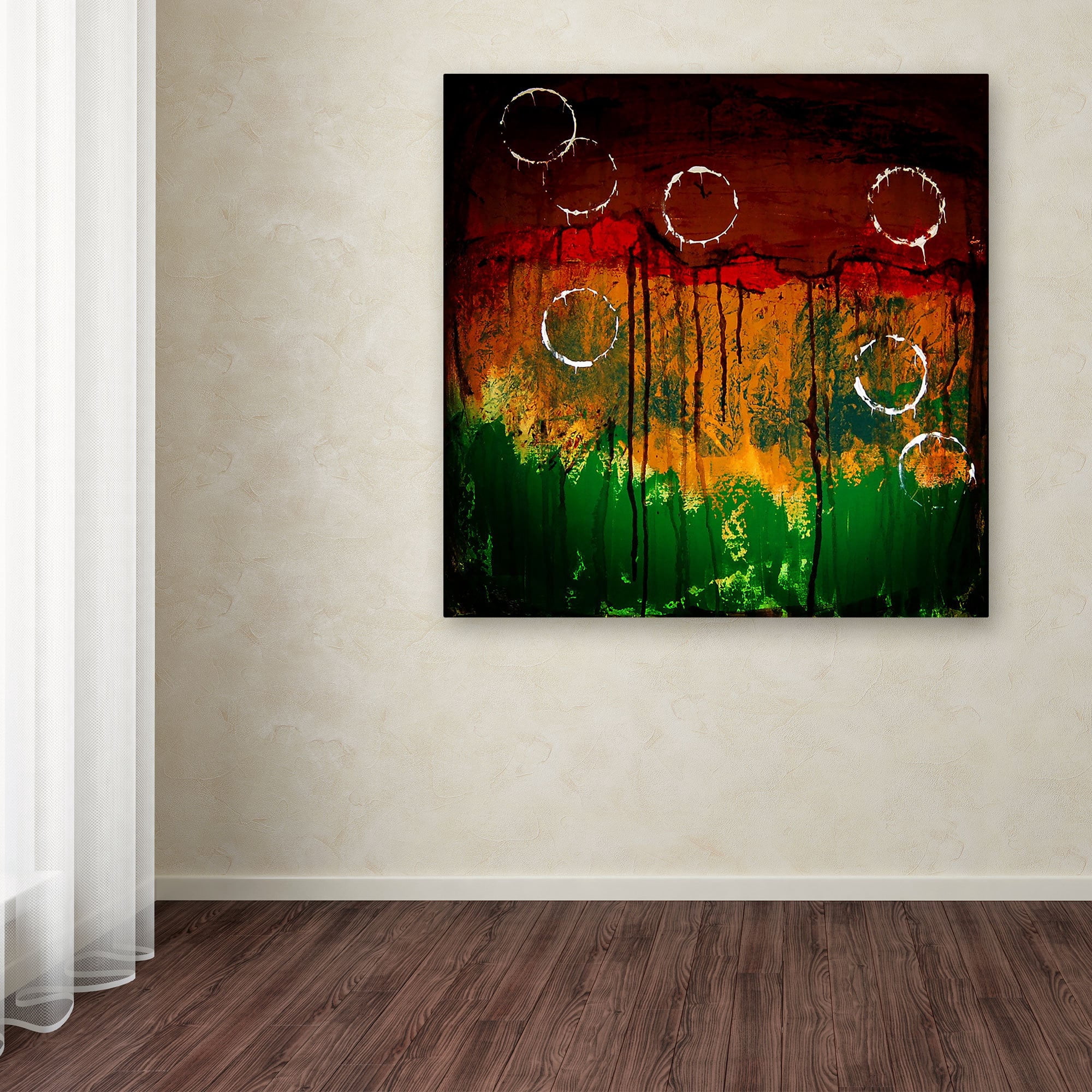 Trademark Fine Art "The Ridges" Canvas Art by Nicole Dietz