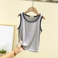 thumbnail image 5 of Tkrady Kids Girls Summer Soft Breathable Vest Tops Casual Loose Clothes, Sizes 1-12 Years, 5 of 6