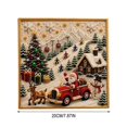 thumbnail image 2 of Christmas Diamond Painting Kit With Frame, Complete Christmas Diamond Art Kits For Adults Beginners, All-in-One DIY Diamond Painting Kits, Craft Supplies For Holiday Art Making, 2 of 6