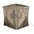 thumbnail image 2 of Muddy Hunting Whitetail Deer Buck Hog Silent Standing Height 64” Epic Camo Pattern Ravage Ground Blind, 2 of 13