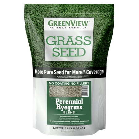 GreenView Fairway Formula Grass Seed Perennial Ryegrass Blend - 3