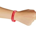 thumbnail image 4 of TYPE 2 Awareness Silicone Wristband Alert Bracelet for Men Women Health, 4 of 7