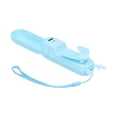 thumbnail image 3 of Handheld Fan, Portable Silicone Blades Mini Fan  for Outdoor Blue, 3 of 8