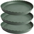 thumbnail image 1 of Paquete de platillos para plantas, bandejas de goteo para maceta de 5,5 pulgadas, bandeja de plástico verde, platillos de jardín para maceta redonda, 5,5 pulgadas Sincero Electrónica, 1 of 5