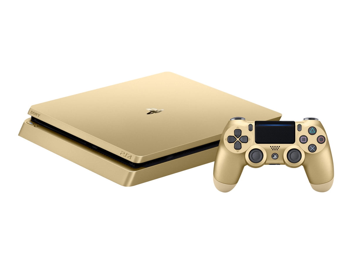 Sony PlayStation 4 - Edition - game console HDR 1 TB HDD - gold - Walmart.com