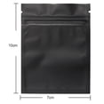 thumbnail image 5 of 200 Bolsas 3 x 4 Pulgadas Bolsas Mylar Resellables Que Se Pueden Volver Una Sellar Bolsa Aluminio Bolsa Negro Mate, 5 of 5