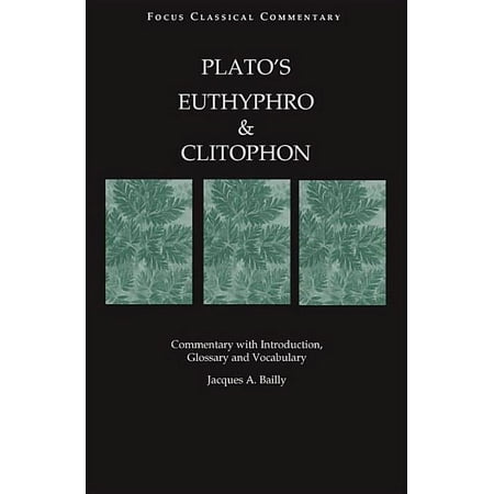 UPC: 9781585100590 | Focus Classical Commentary: Euthyphro and Clitophon (Edition 1) (Paperback)