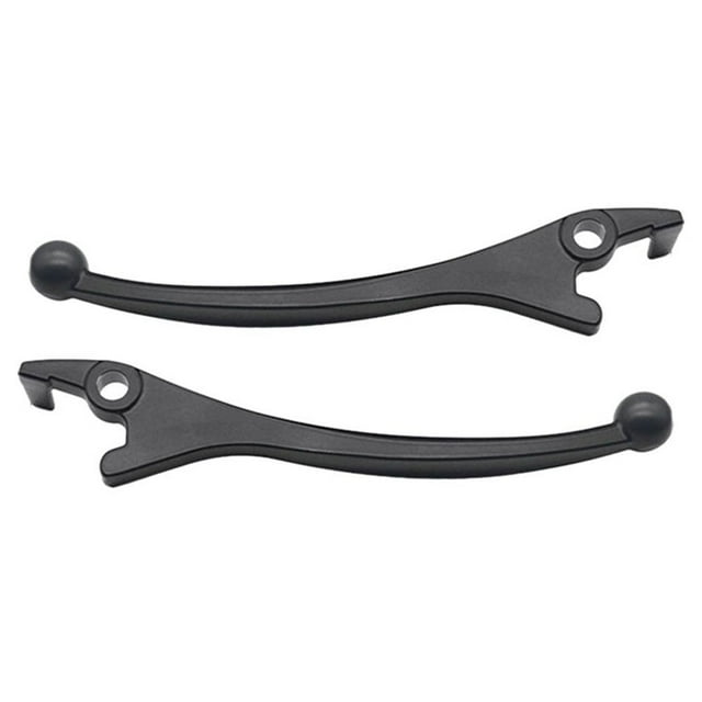 GLFILL 1Pair Levier de Frein à Main Gauche Droite pour Vélo Électrique Aluminium Octogonal Poignée de Frein à Disque Vélo Électrique Accessoires de Levier de Frein Noir G+R