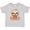 AC-Heather Grey, variant on Sloth Pizza Boys or Girls Baby T-Shirt