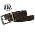thumbnail image 3 of Titanium Work Belt II (Brown) by Nickel Smart®, 3 of 7