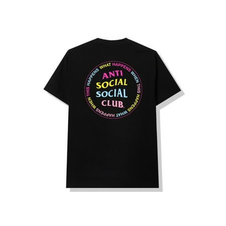 Anti Social Social Club What Happened Tee Black