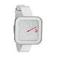 thumbnail image 2 of nixon Women's the rocio white dial stainless steel rubber quartz watch a162-100, 2 of 11