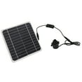 thumbnail image 1 of Solar Fountain Water Pump Kit, 50W Solar Water Pump Kit 24 Hour  Power Storage Function  for Gardens for Fish Tanks, 1 of 7
