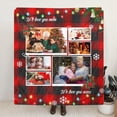 thumbnail image 2 of Custom Personalized Photo Quilt/Fleece Blanket & Pillow Cover - Upto 6 Photos -, 2 of 3