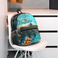 thumbnail image 5 of Pofeuu Underwater Swimming Guinea Pig Print Laptop Backpack Travel Canvas Backpack for School Lightweight and Comfortable Backpack College Backpack Schoolbag, 5 of 6